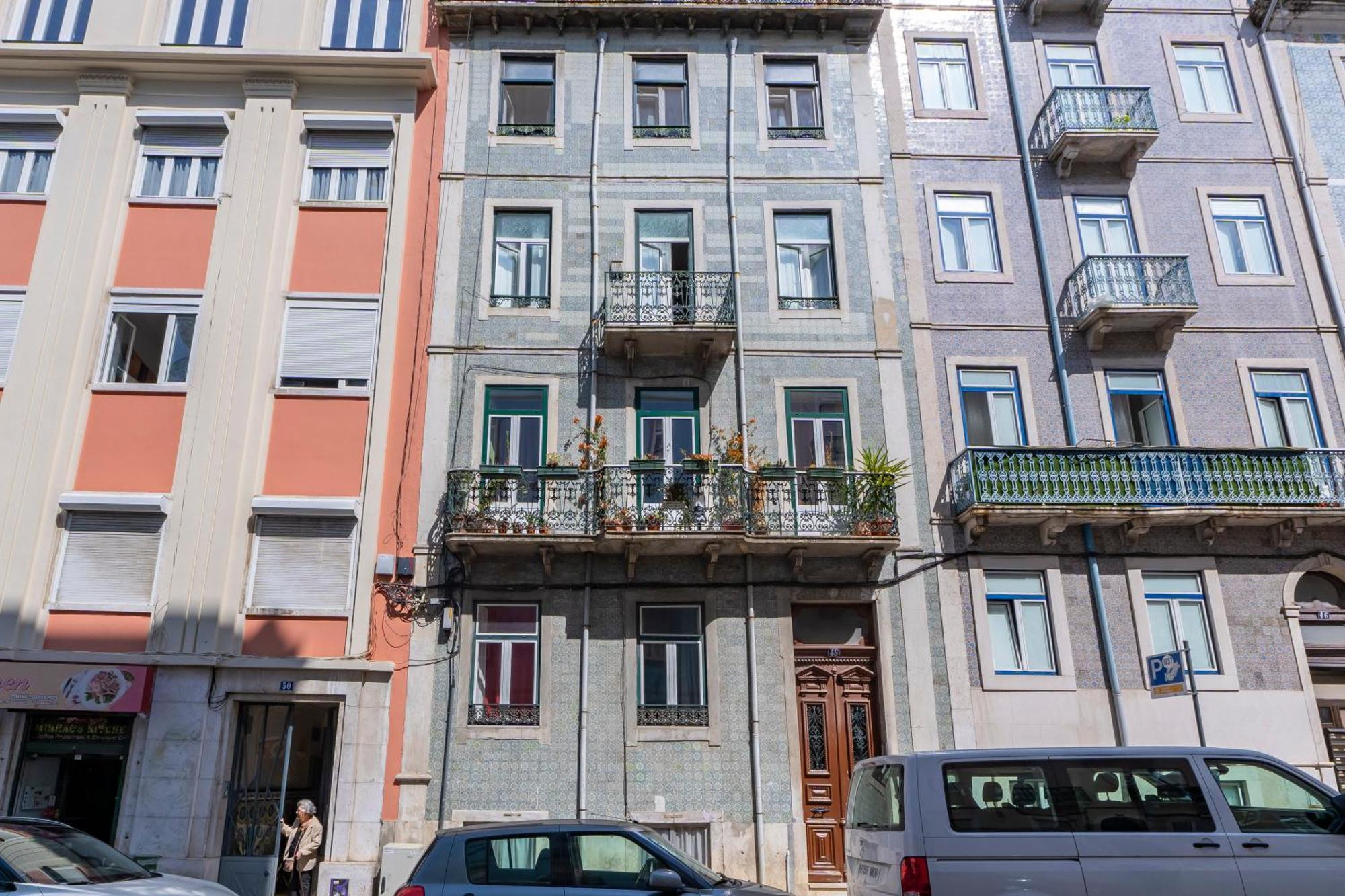 Portuguese Charm In Lisbon Apartment Exterior foto